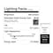 Feit Electric Feit White BA10 E12 (Candelabra) Filament LED Bulb Soft White 60 Watt Equivalence 2 pk BPCFC60927WFIL2 - alternate 2